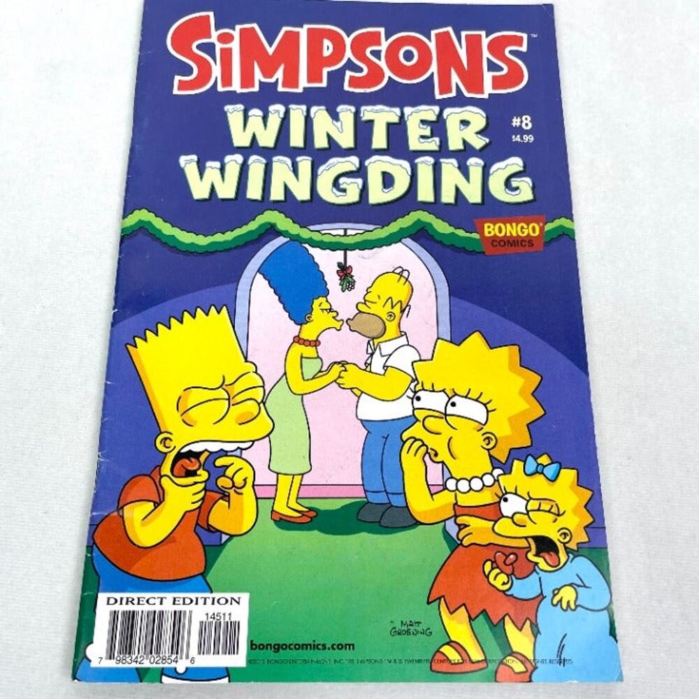Simpsons Winter Wingding Comic Book